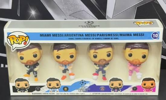 Funko Pop Messi X4