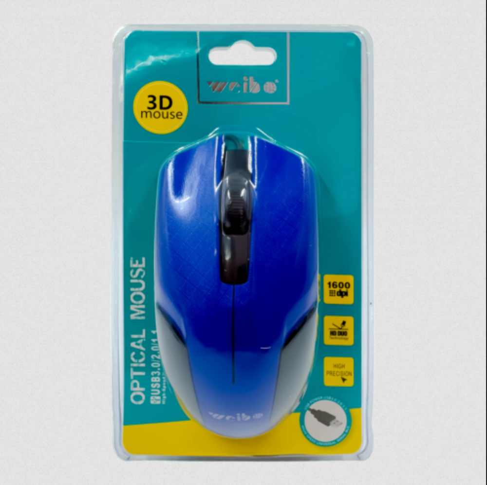 Mouse FC-145 azul
