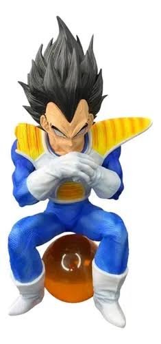 Vegeta sentado en esfera