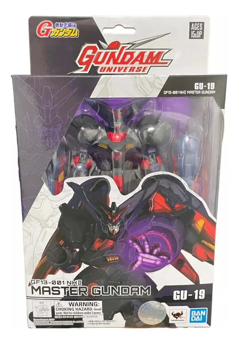 Master Gundam Gu-19. Articulado Bandai original